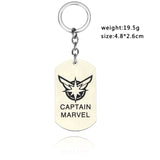 Marvel The Avengers Thor Origina Thor's Hammer Loki  Keychain Mjolnir Raytheon Metal Key chains Punk Genuine Thammer Key Ring