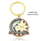 Marvel The Avengers Thor Origina Thor's Hammer Loki  Keychain Mjolnir Raytheon Metal Key chains Punk Genuine Thammer Key Ring