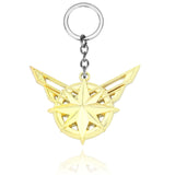 Marvel The Avengers Thor Origina Thor's Hammer Loki  Keychain Mjolnir Raytheon Metal Key chains Punk Genuine Thammer Key Ring